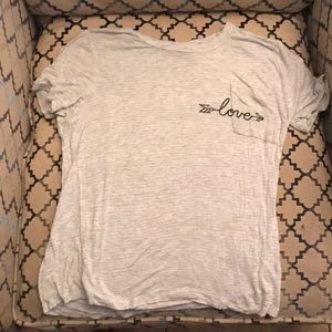 Short Sleeve Shirt, Gray, & Cute!